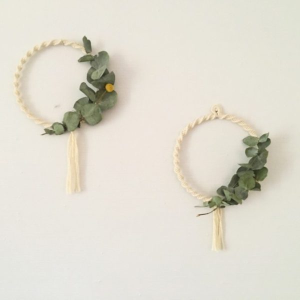 Atelier anneau macramé