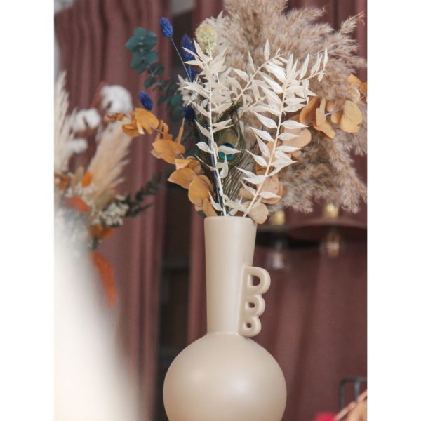 Bouquet fleurs séchées Emile et son vase – Image 3