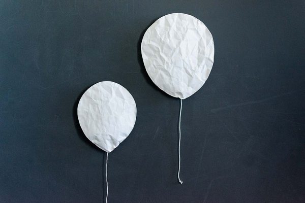 Lampe ballon murale
