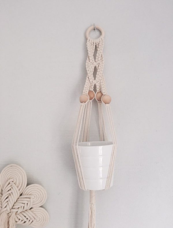 Suspension macramé