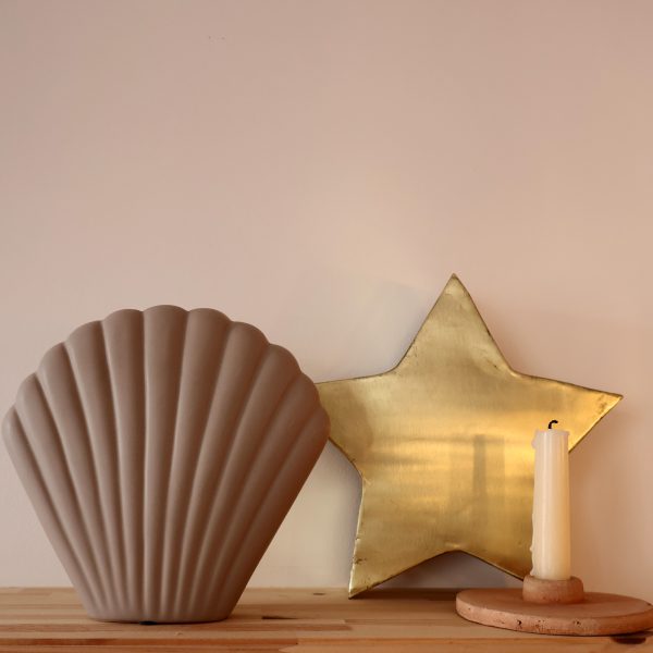 Grand vase coquillage