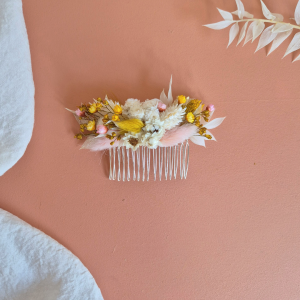 Peigne fleurs séchées |Swann|