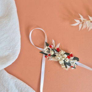Bracelet fleurs séchées |Amour|