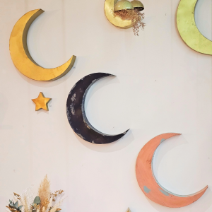 Grande Lune métal patiné