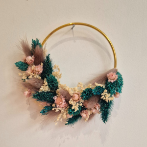 Couronne fleurs séchées Agathon