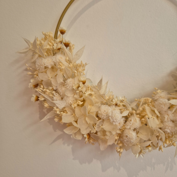 Couronne fleurs séchées Léandre – Image 2