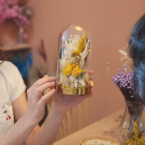 atelier cloche fleurie
