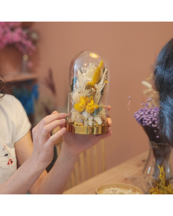 atelier cloche fleurie