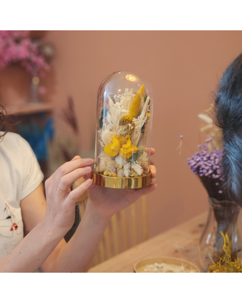 atelier cloche fleurie