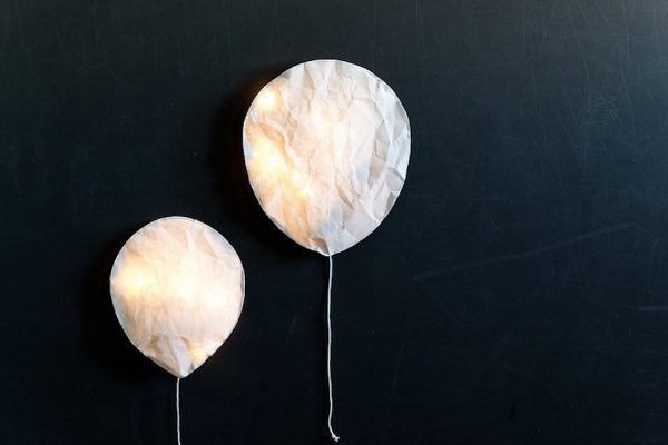 lampes ballons lumineux