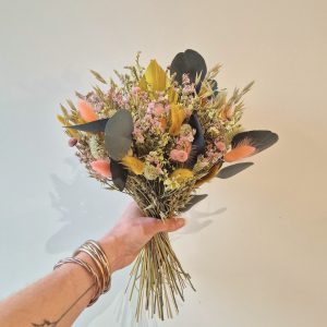 bouquet fleurs sechees gipsy