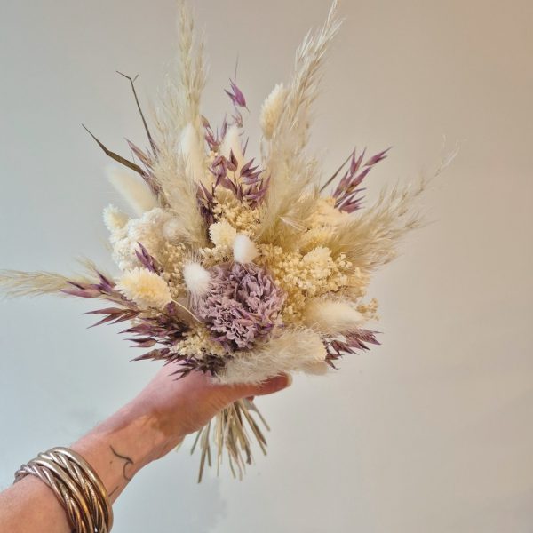 bouquet fleurs sechees pampa