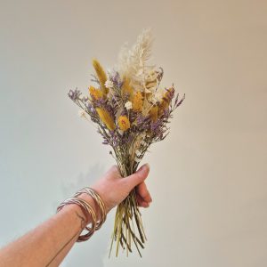 bouquet sec violet