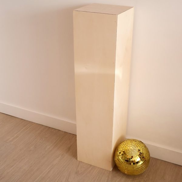 colonne bois boule disco