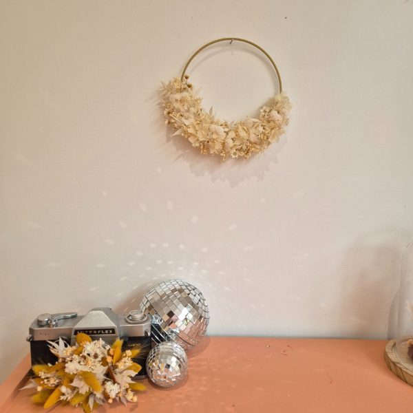 couronne fleurs leandre