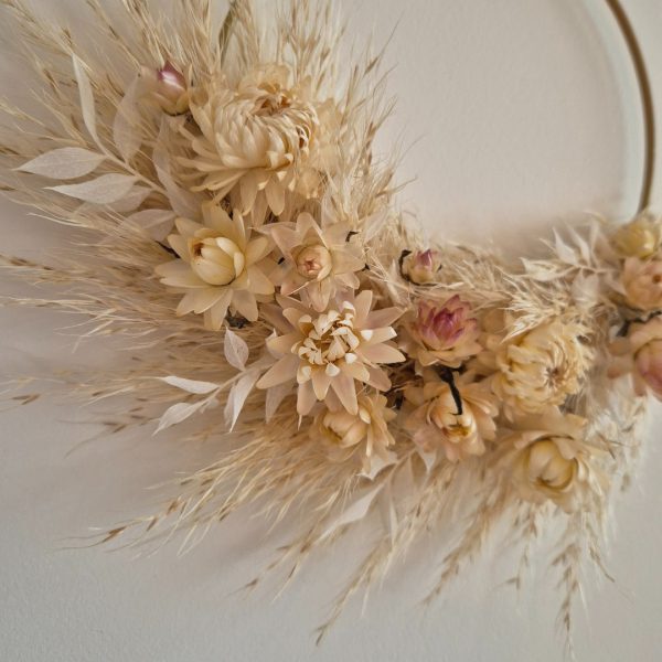 couronne fleurs séchées boheme anatole
