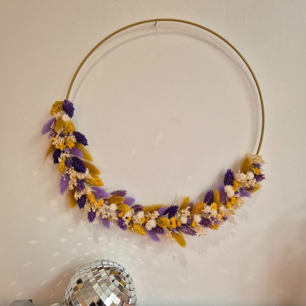couronne fleurs séchées deco raoul