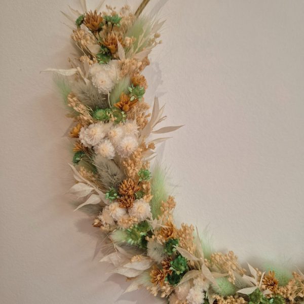 couronne fleurs séchées naturelles nector