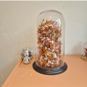 fleurs séchées dome deco xxl