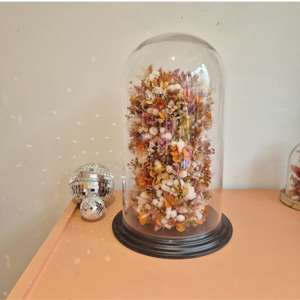 fleurs séchées dome deco xxl