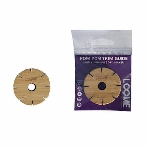 guide pompon cordon bois