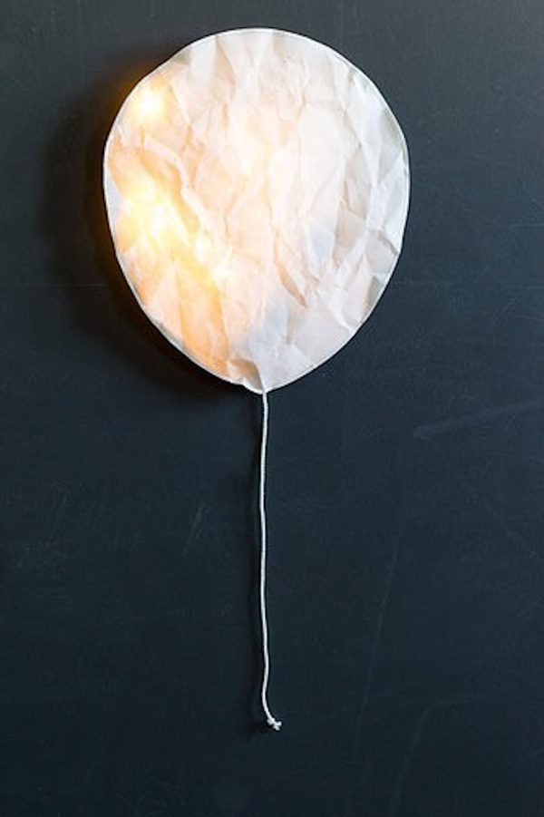lampe ballon murale design