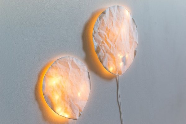 lampes murales ballon lumineux