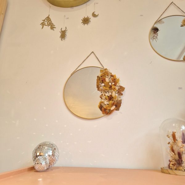 miroir decoration seche mur horia