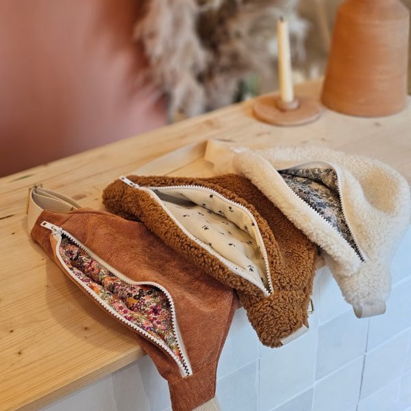 sacs banane tissu et corde