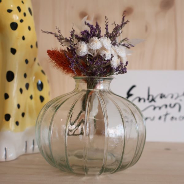 soliflore boule fleurs séchées