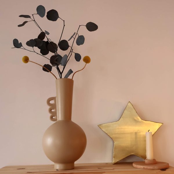 Vase en céramique nude
