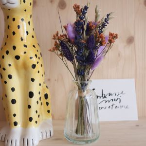 vase fleurs séchées soliflore