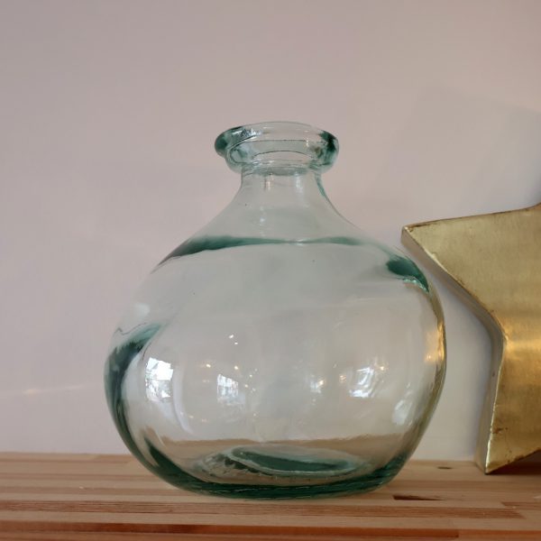 vase verre recyclé