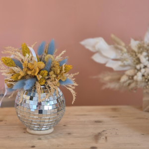 Atelier boule à facettes fleurie