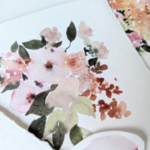 Atelier aquarelle "spécial fleurs"