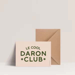 Carte - The cool Daron Club