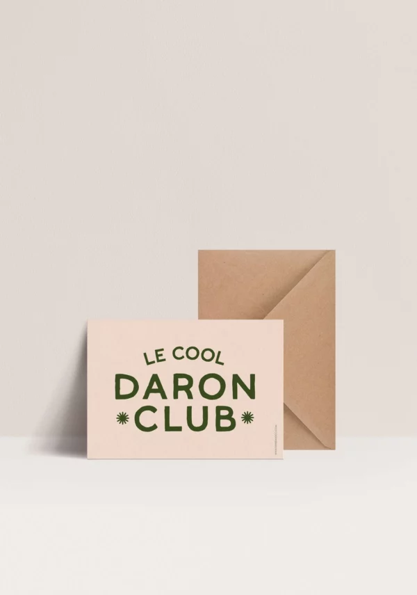 Carte - The cool Daron Club
