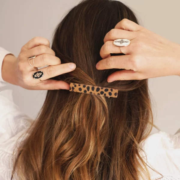 Barrette léopard femme – Image 2