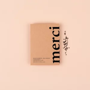 Sachet de graines de Basilic - Merci