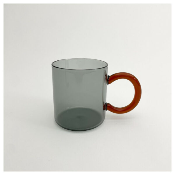 Mug Fumée et anse ambre – Image 2