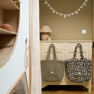 Sac cabas sherpa léopard