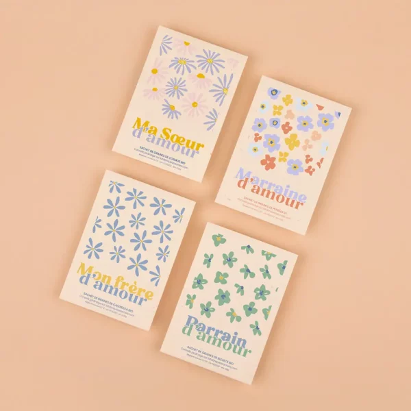 Sachet de graines de Cosmos - Ma sœur d’amour – Image 2