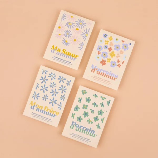 Sachet de graines de Calendula - Mon frère d'amour – Image 2
