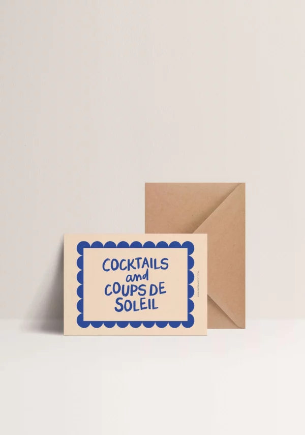Carte - Cocktails and coups de soleil