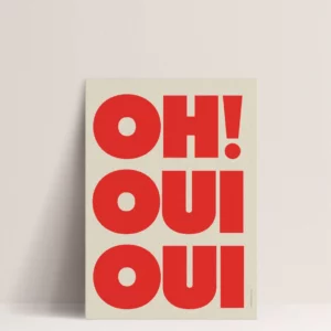 Poster - Oh Oui Oui