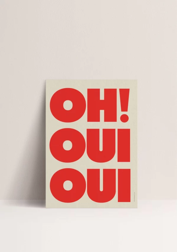 Poster - Oh Oui Oui