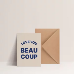 Carte - Love you beaucoup