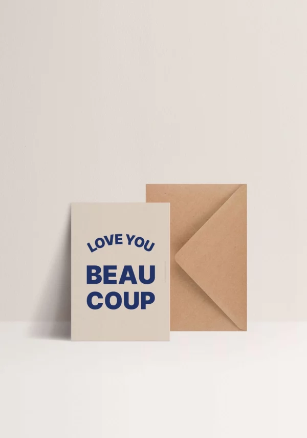 Carte - Love you beaucoup