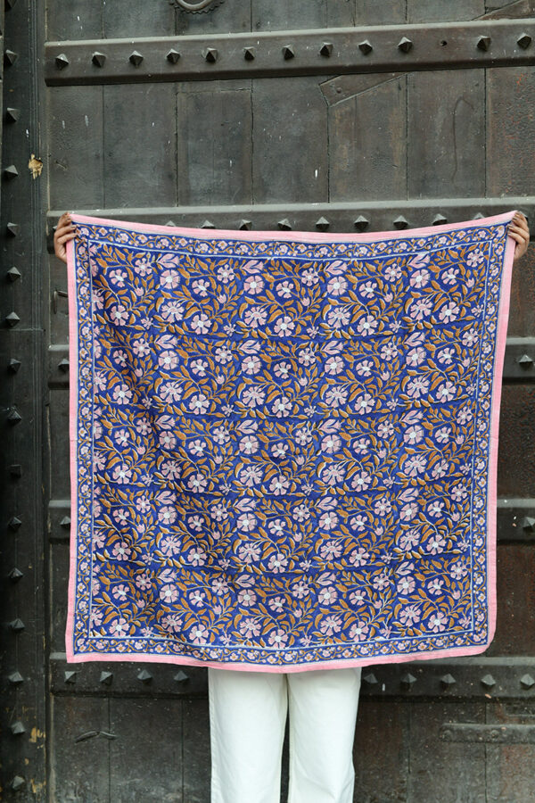 Grand foulard N°115 Cobalt – Image 5