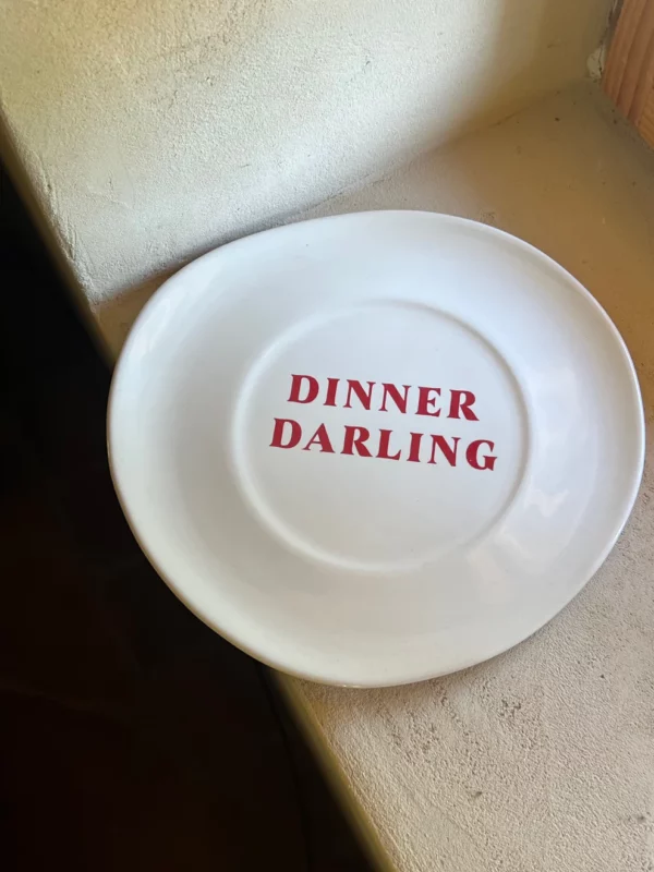 Assiette en céramique - Dinner Darling